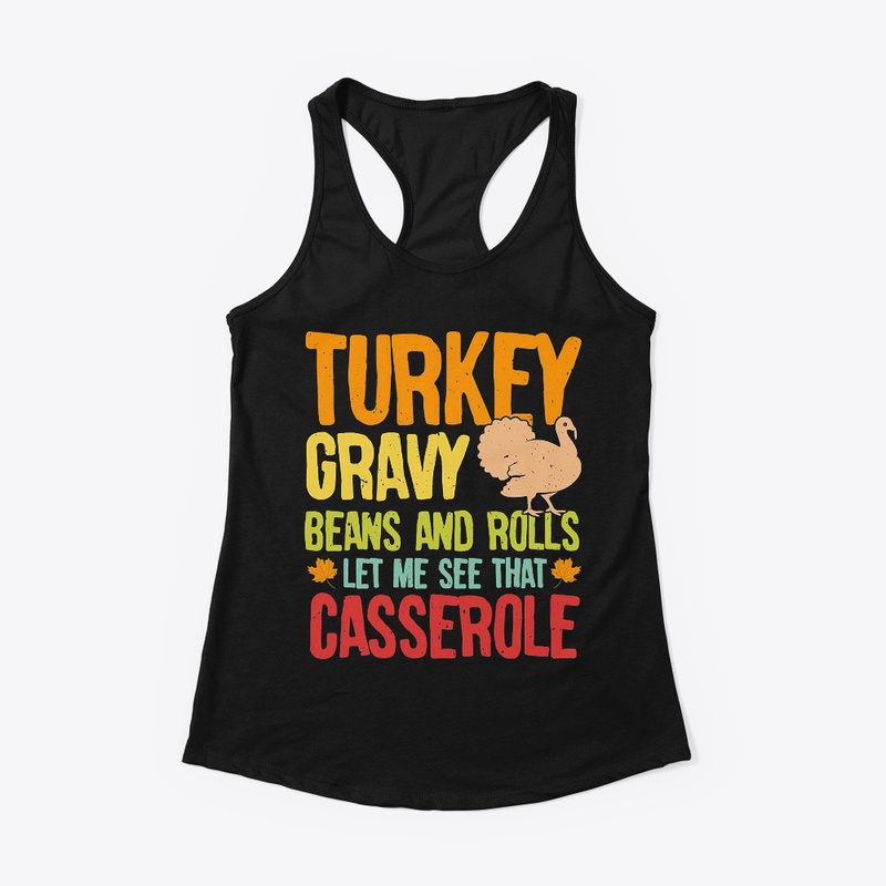 Turkey Gravy Beans And Rolls
