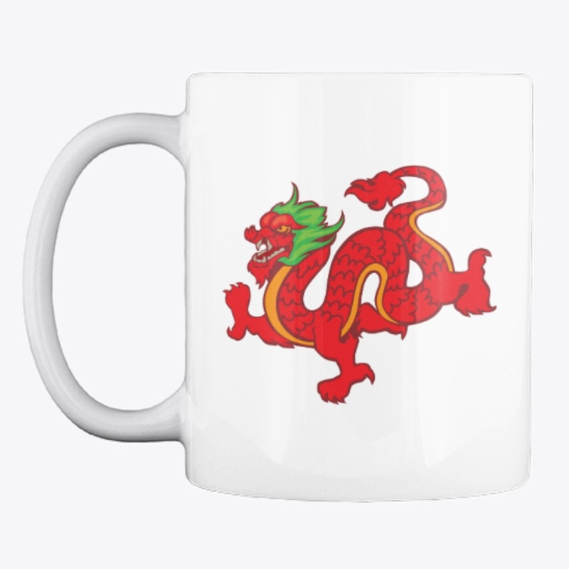 Red Chinese Dragon
