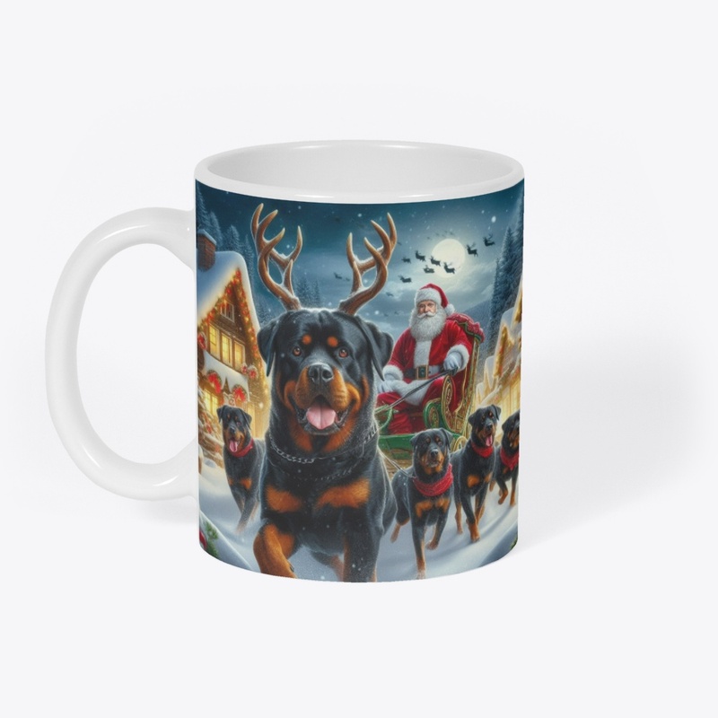 Rottweilers & Santa