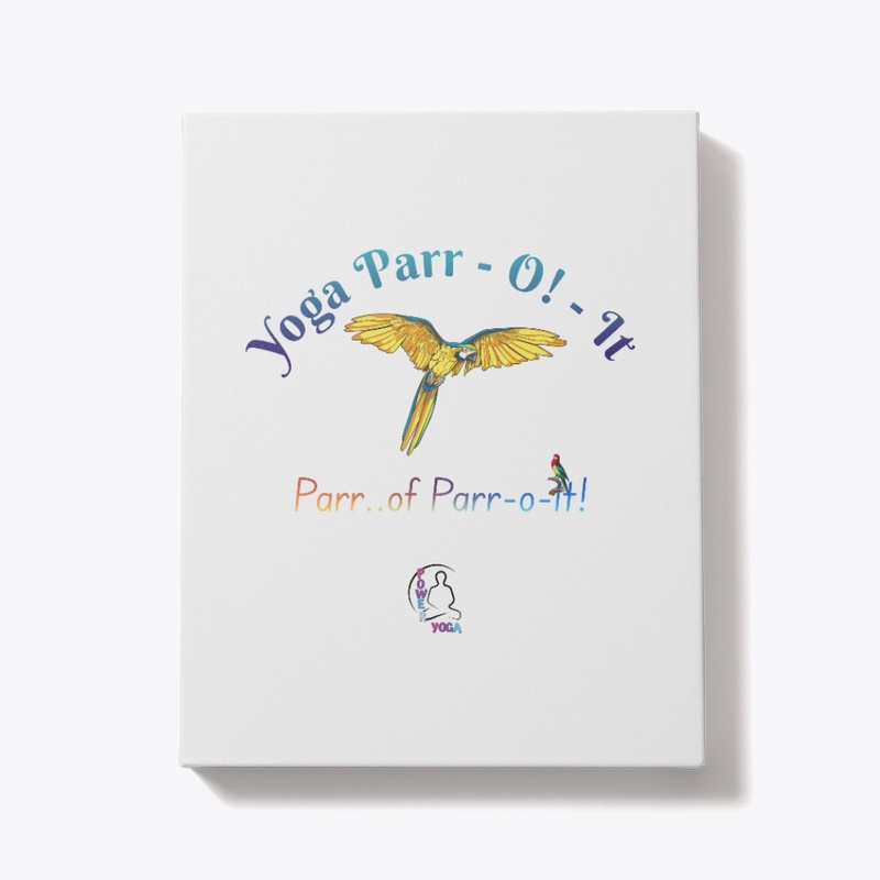 Y-O-G-A.     Parr..of Parr-o-it!