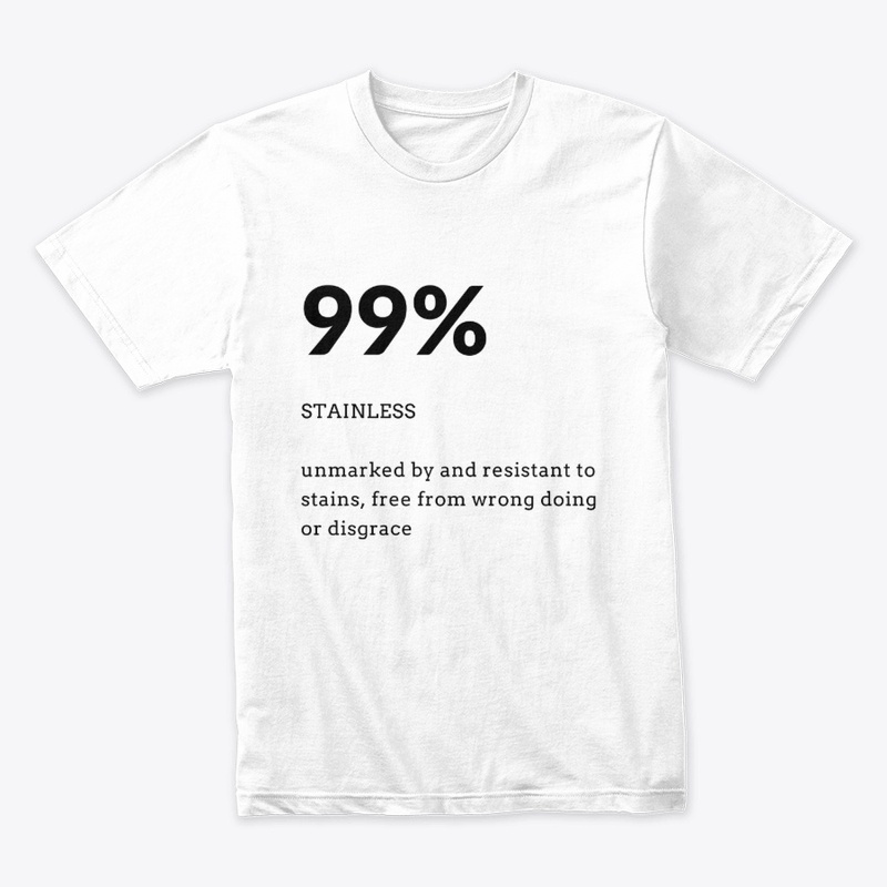 99% STAINLESS SHORT SLEEVE
