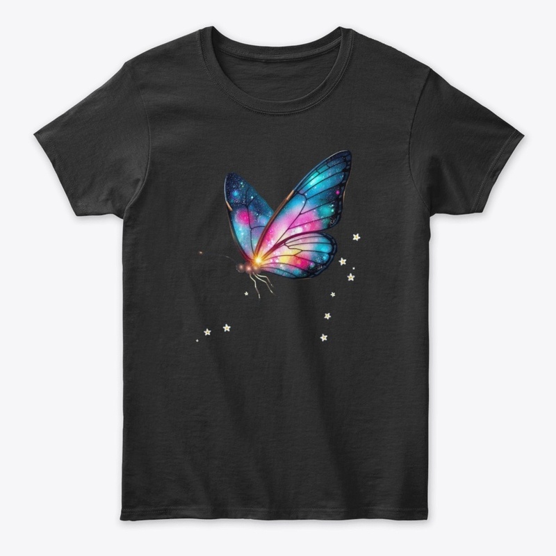 Universe Butterfly Art Design 