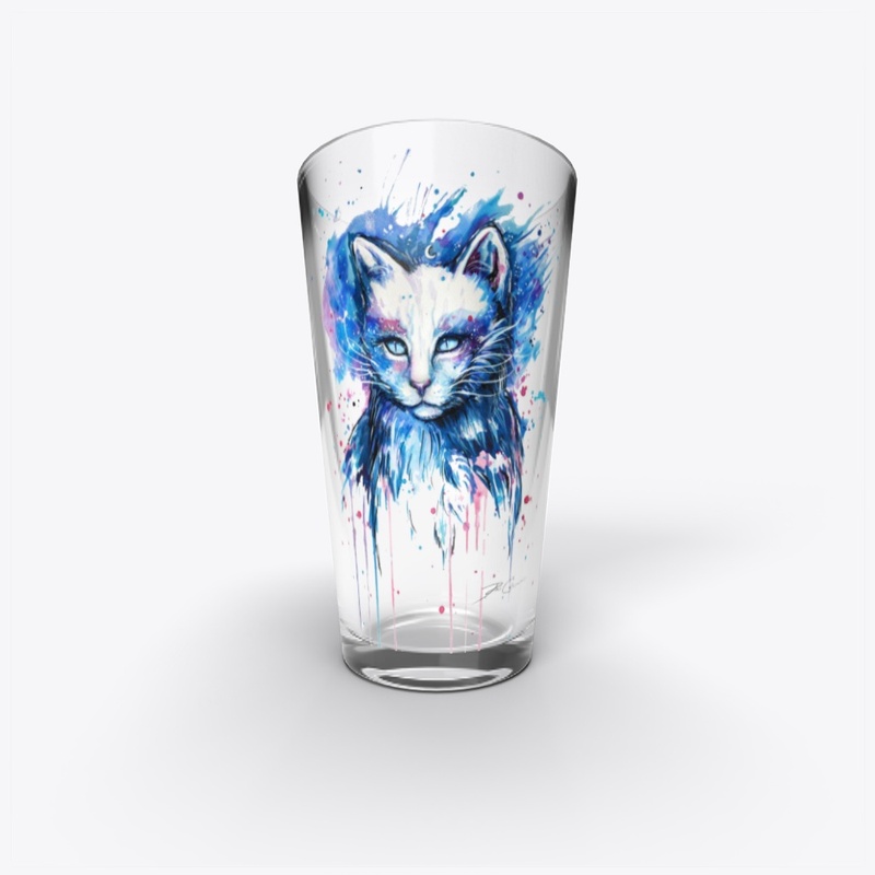 Fakhta :Cat paint drawing product 
