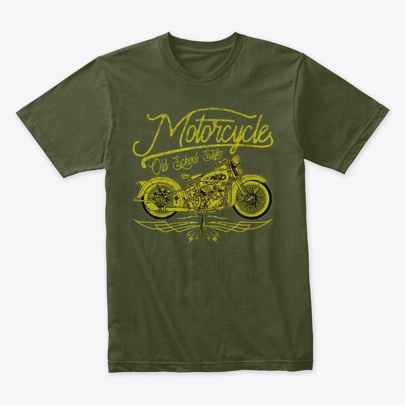 Motorcycle Old School Style