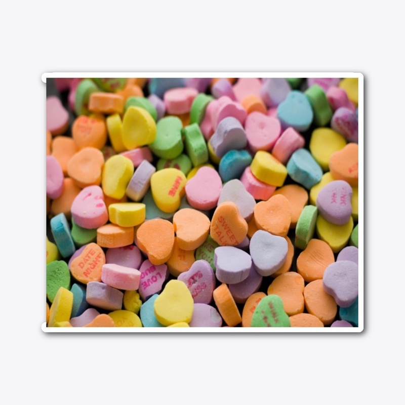 Sweet Candy Hearts