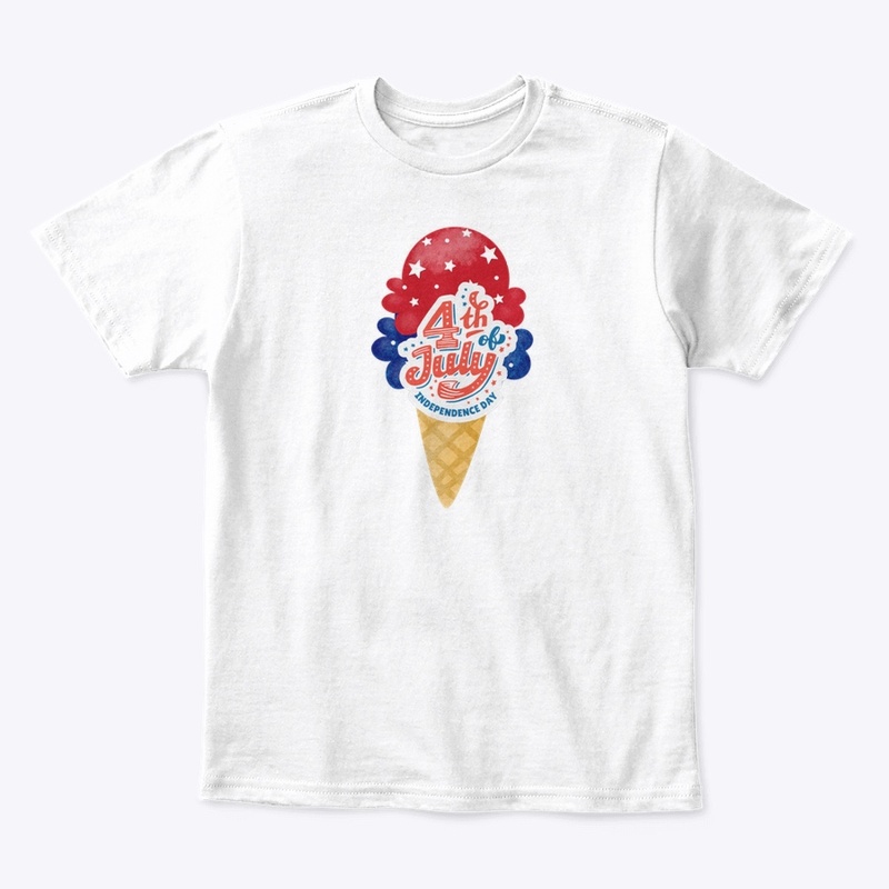 Fourth of July ice cream