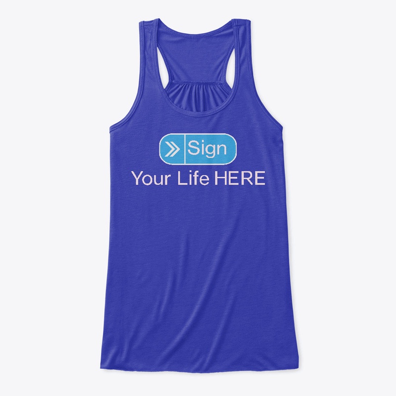 Sign Your Life Here Naija Design