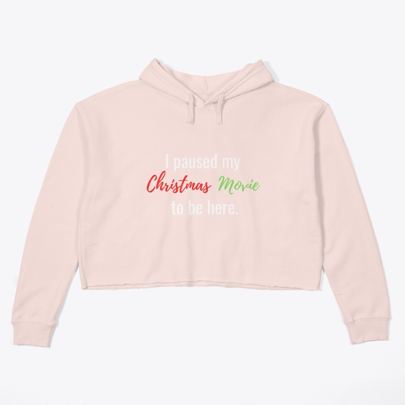 I paused my Christmas Movie to be here