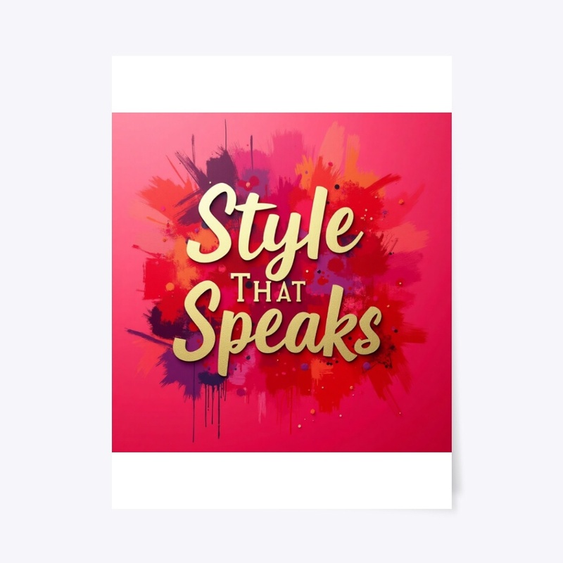 STYLE THAT SPEAKS DESIGN 1