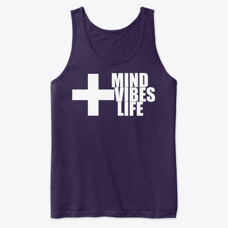 White Positive Mind Vibes Life