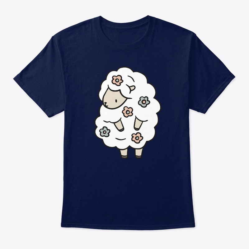 oversized custom sheep t-shirt