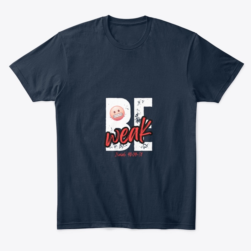 Be Weak (Red-Wht-Blk over Blk/Navy)