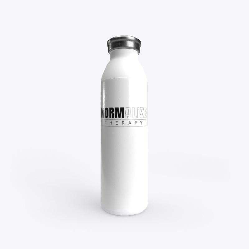 'NORMALIZE THERAPY' Stainless Bottle