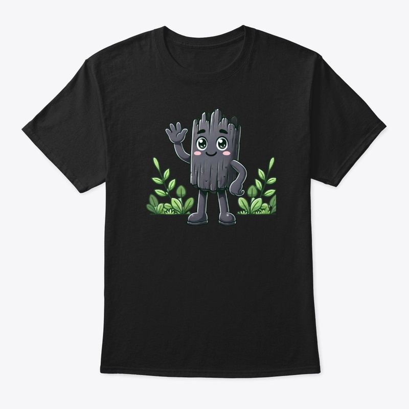 Biochar Cartoon Character