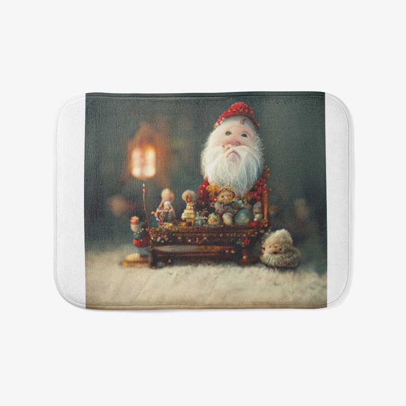 Santa Claus in the interior