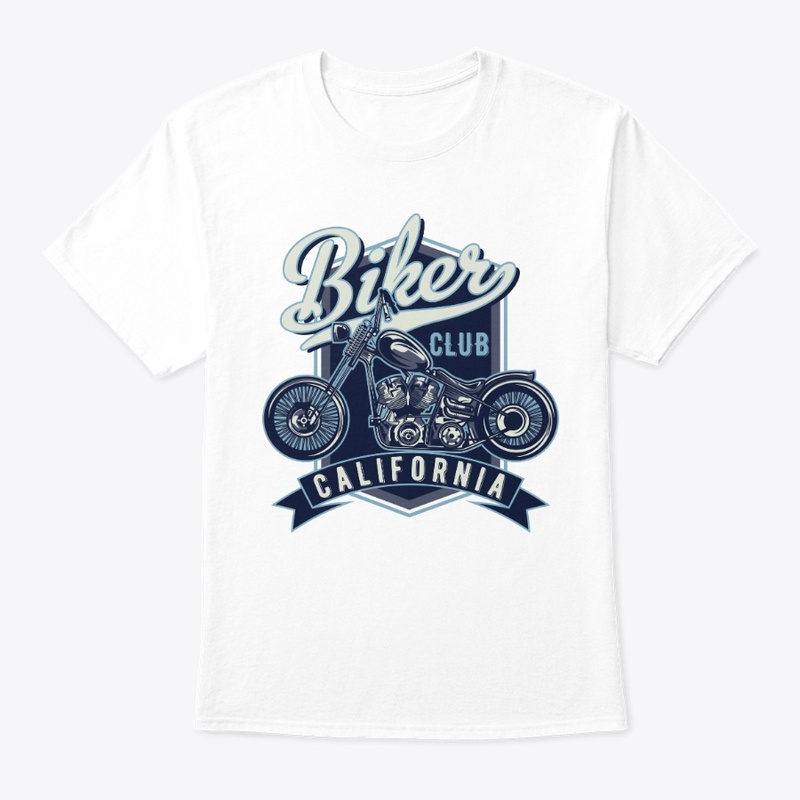 Biker Club California T-shirt design