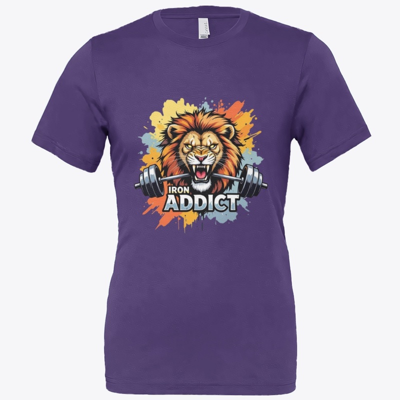 Roaring Lion Gym Motivation T-Shirt
