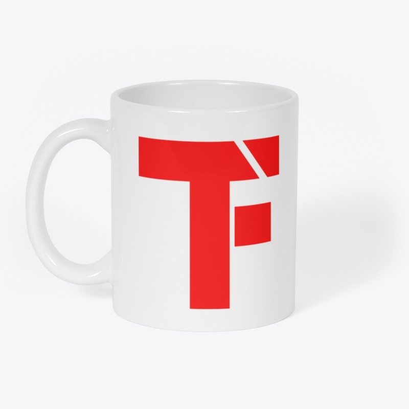 TF logo mug