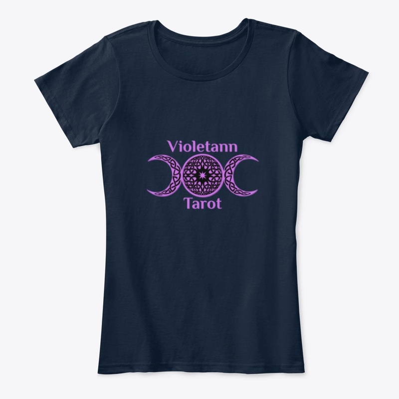 Violetann Tarot Logo (black)