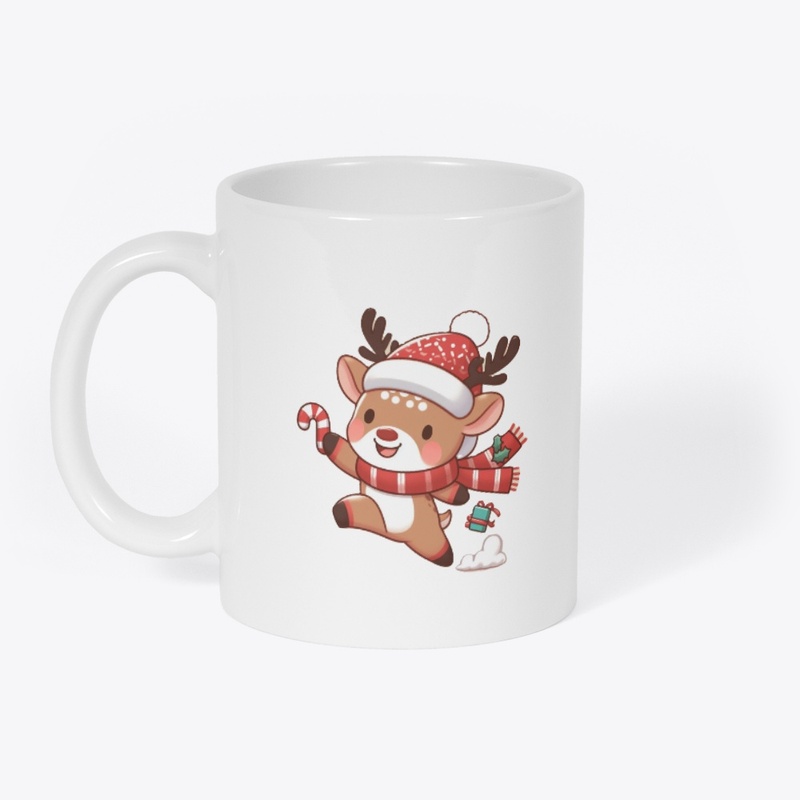 Christmas Cute Reindeer - Mug