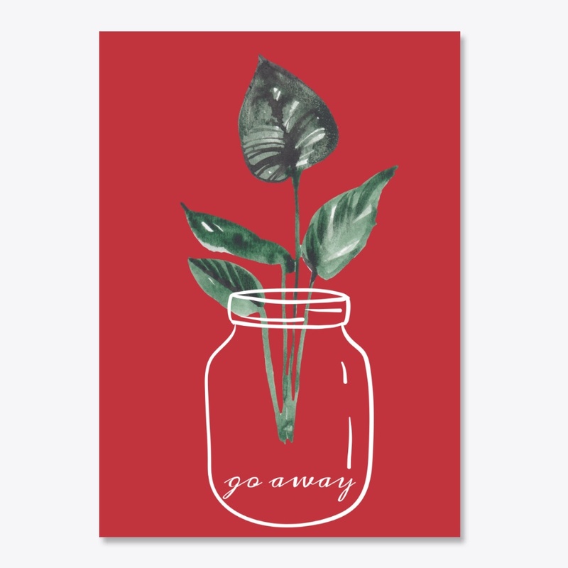 Planting plants go away!