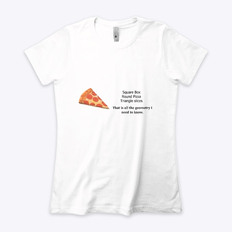 Pizza  is all the geometry I need toknow