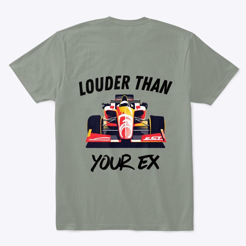 'Louder Than Your Ex' Graphic Car Design