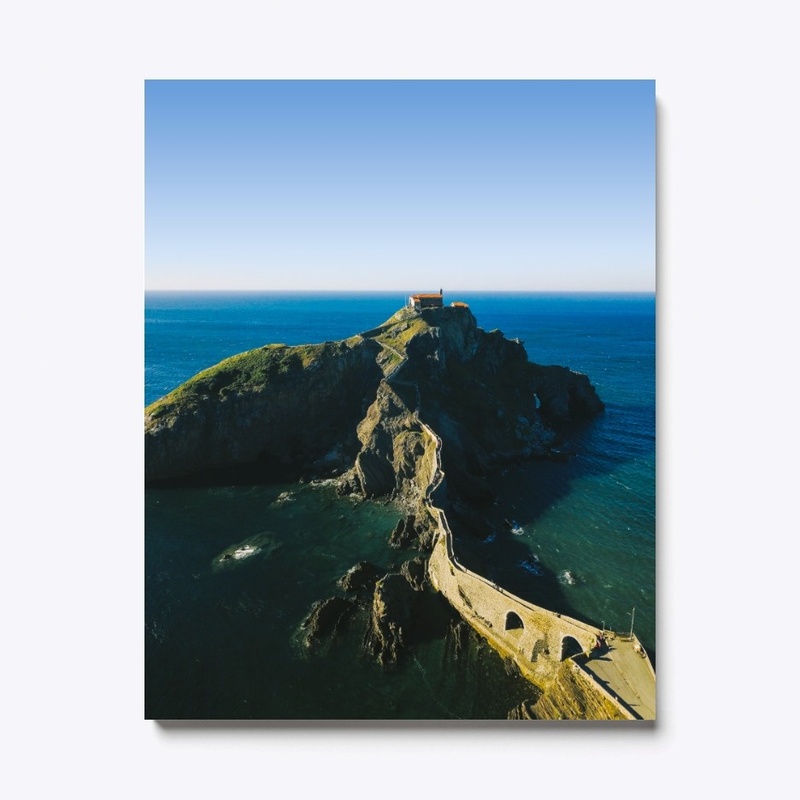 Lighthouse on top of cliff