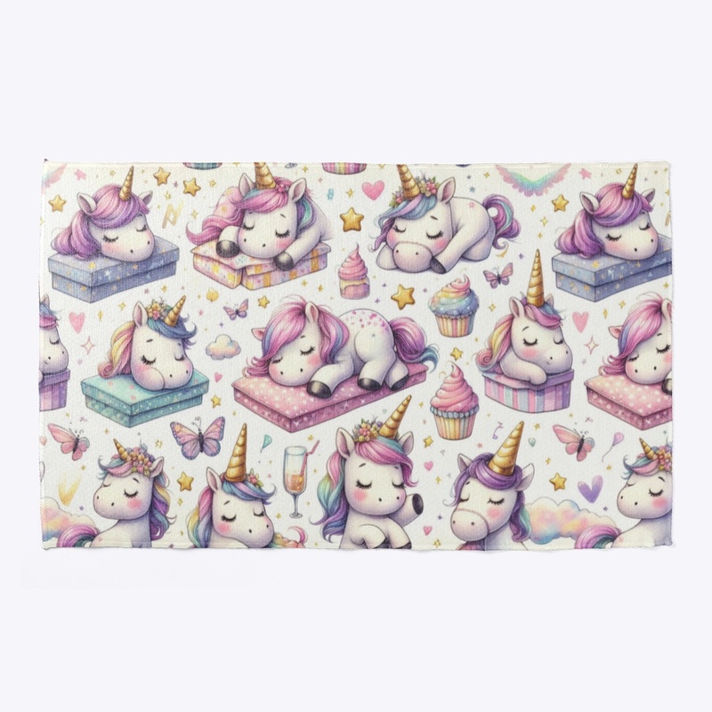Unicorns Sleep Over Slumber Party