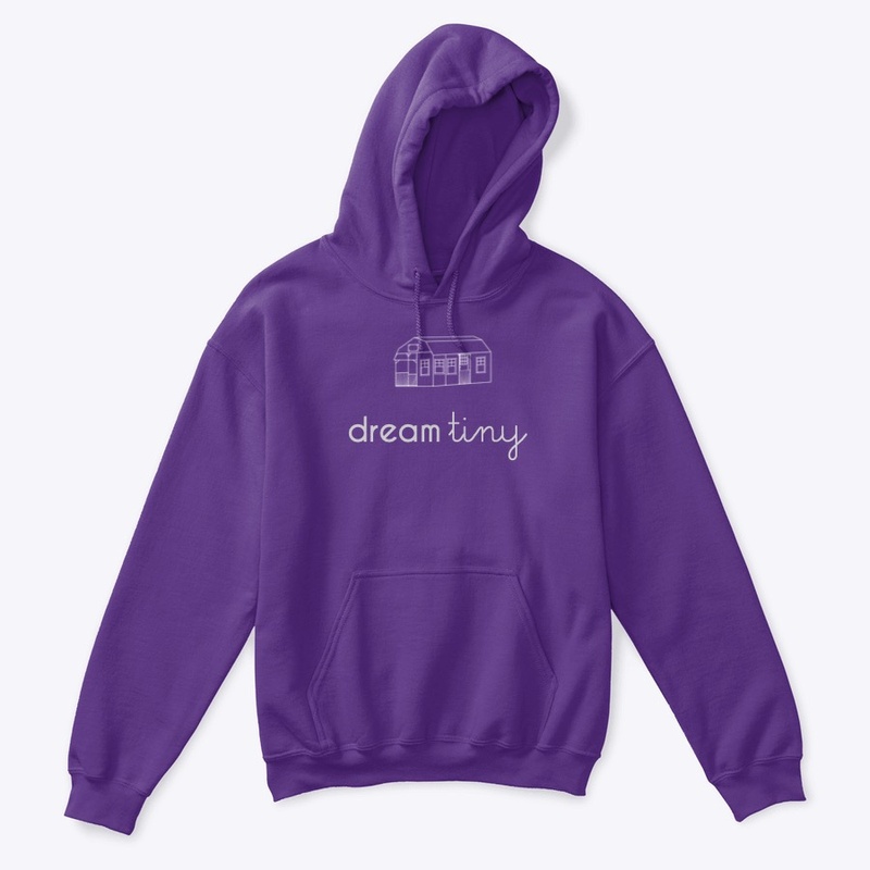 dream tiny (white lettering)