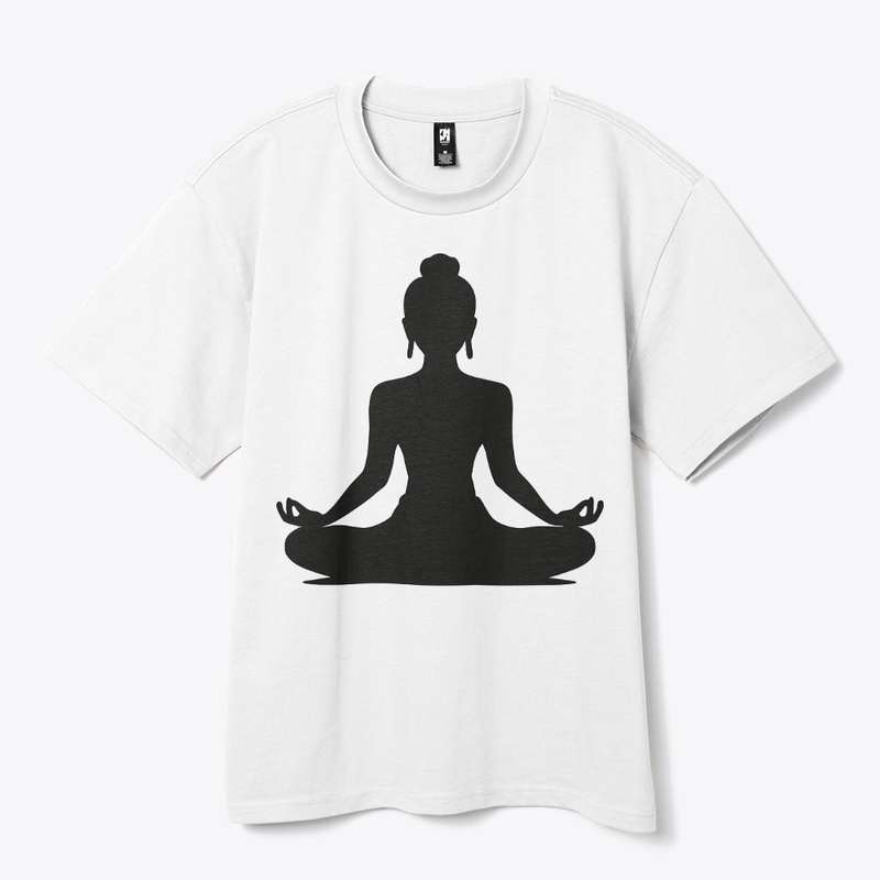 Meditation Silhouette | Zen Yoga Pose