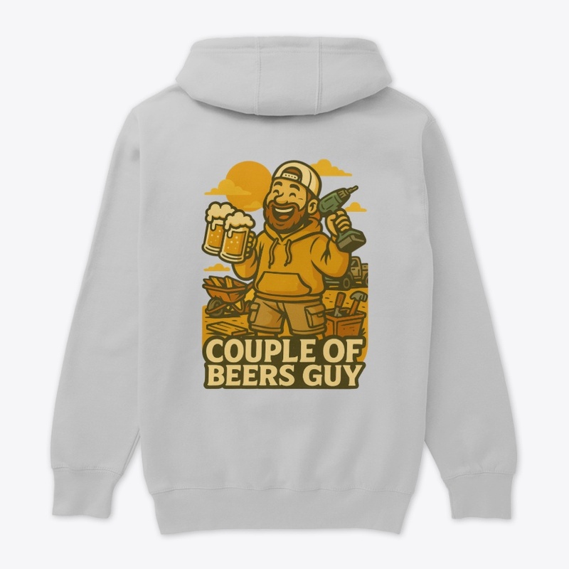 Couple of Beer Blue Collar Guy