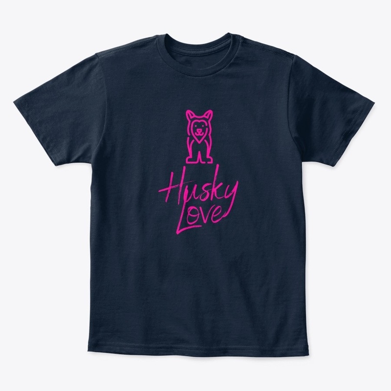 Husky Love Dog Design