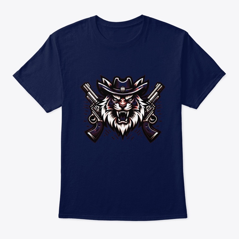 aggressive lion tshirt