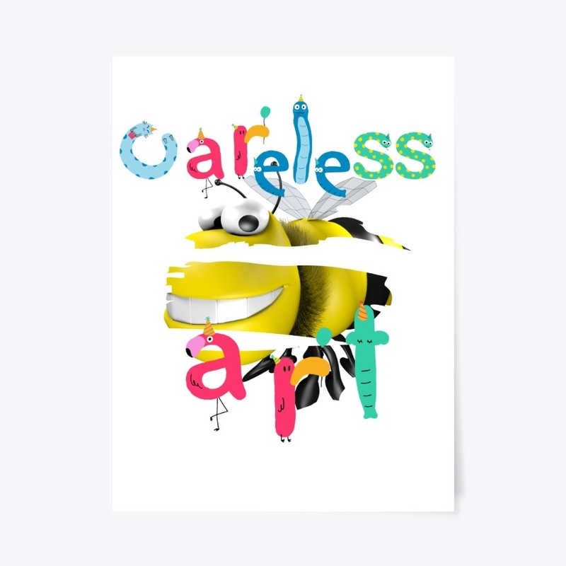 bee careless art