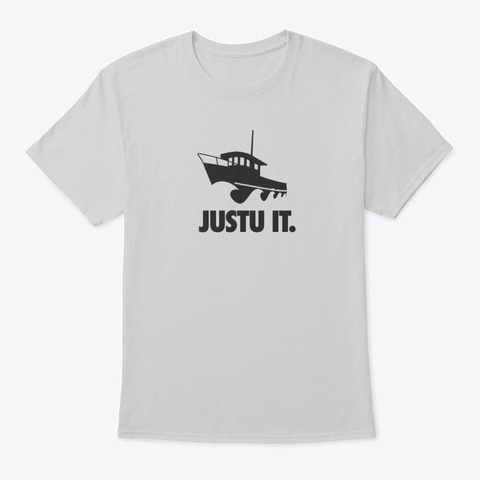 Justu It Shirts Light Steel T-Shirt Front