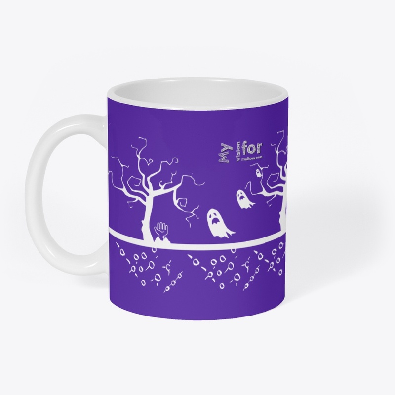 "HAL • LO • WEEN MUG"