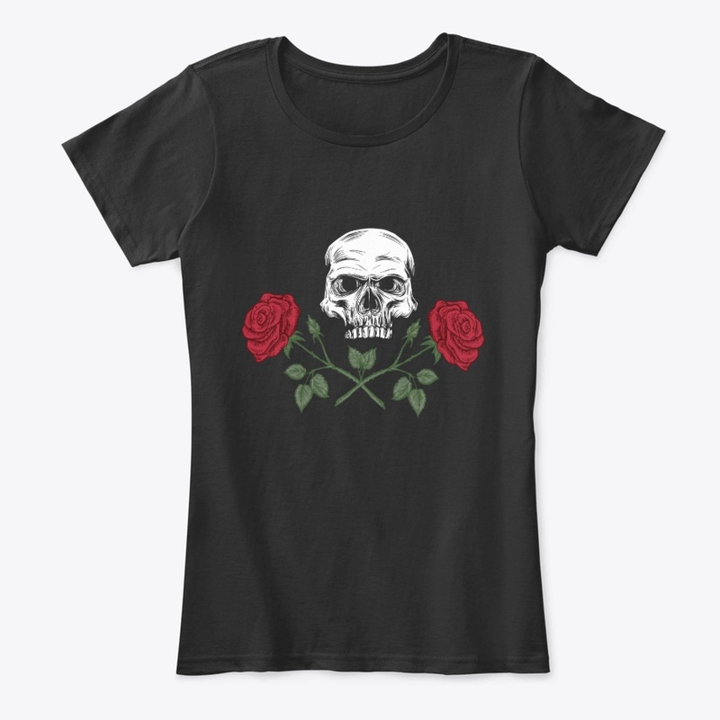 Roses Skull