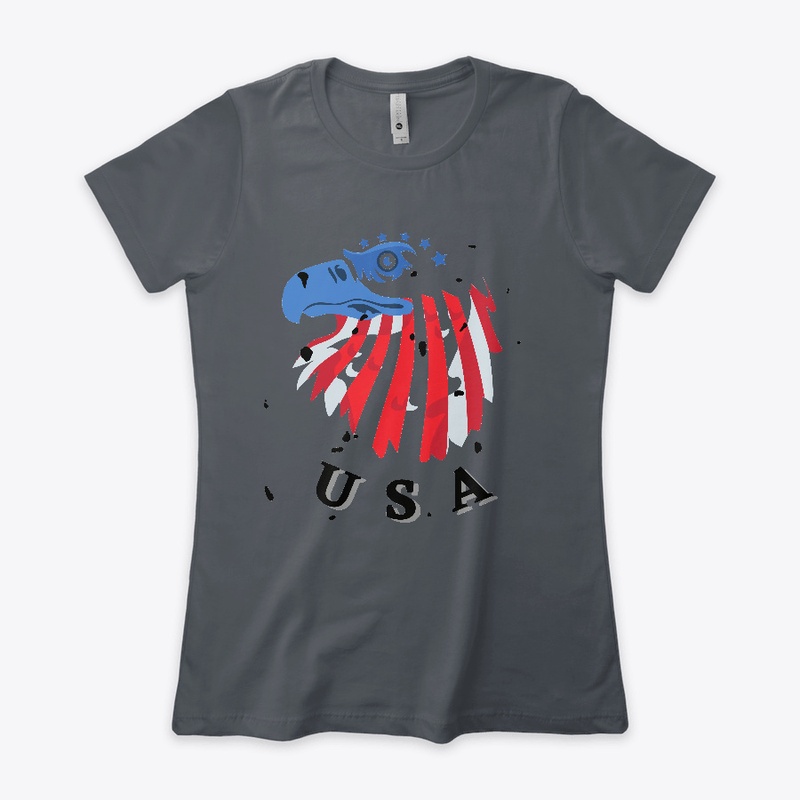 USA trendy t-shirt