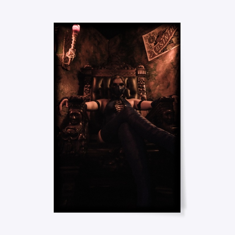 Kitana Throne Poster