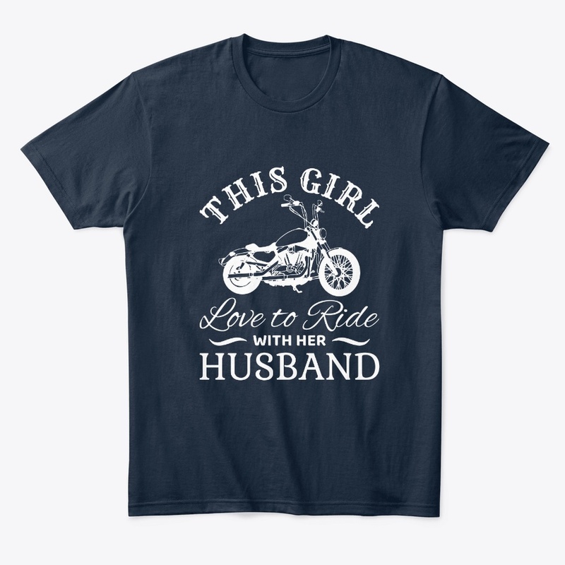 This Girl Love to Ride with Her Husband