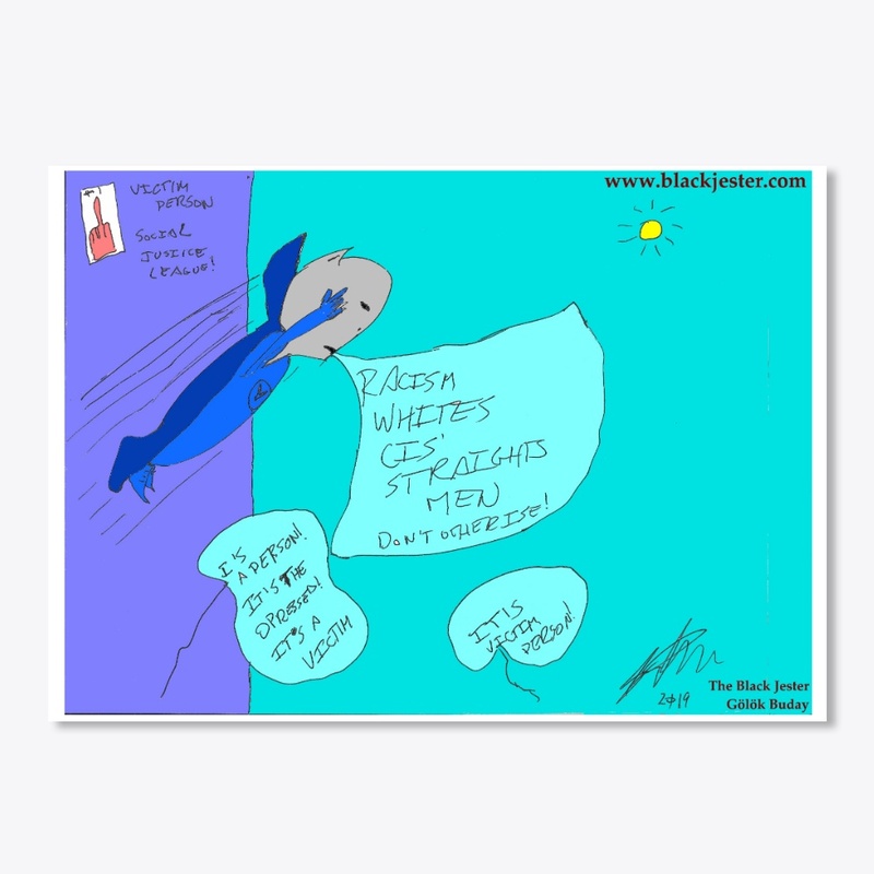 Victim Person Cartoon Swag