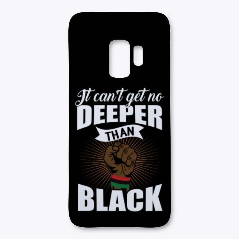 IT CAN'T GET NO DEEPER THAN BLACK