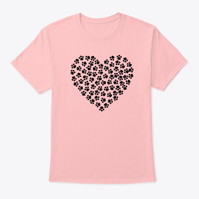 I love my dog heart t-shirt