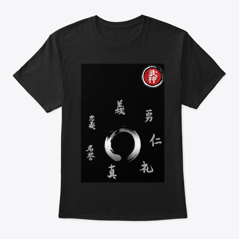 Bujinkan 7 virtues t shirt 