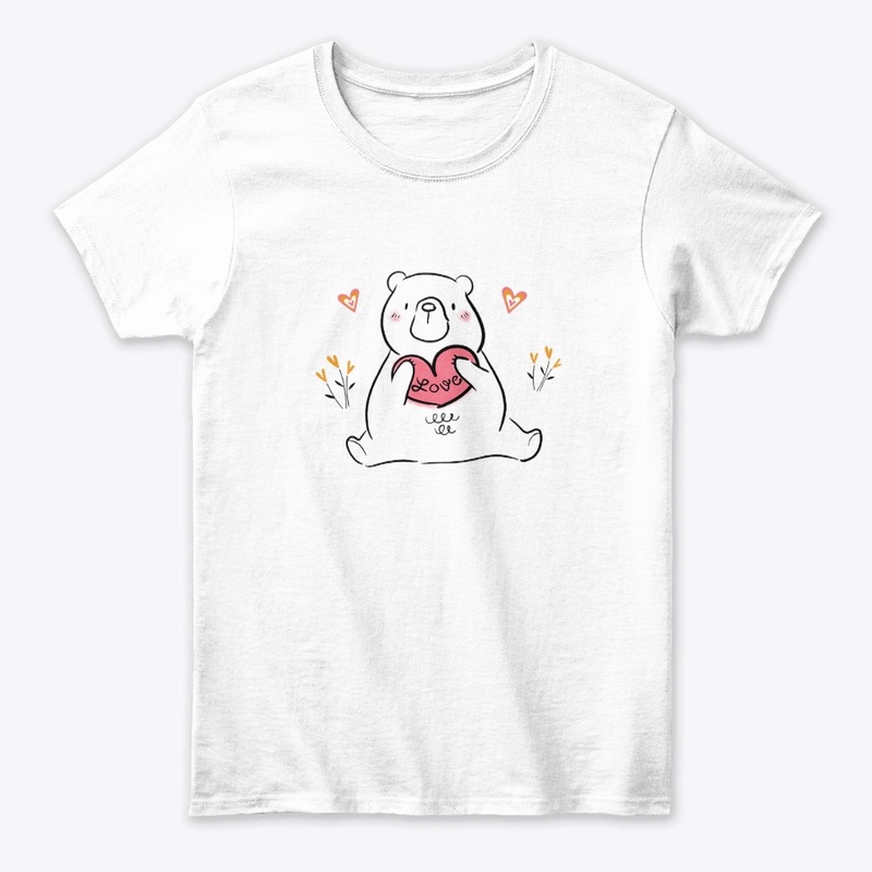 Teddy Bear with Love T-Shirt & Hoodies