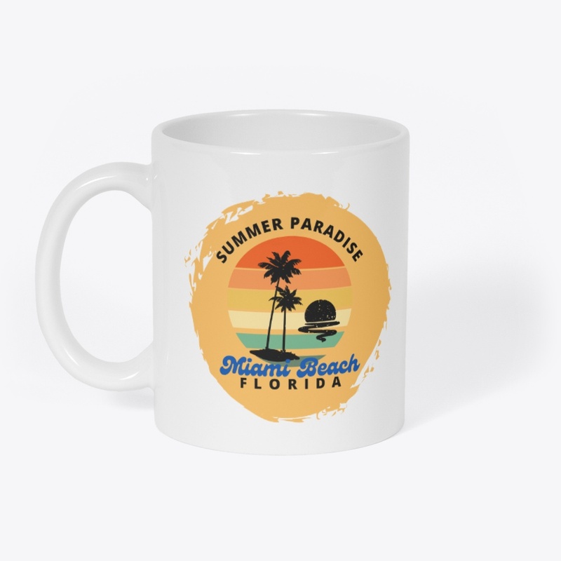 Miami Beach Summer Paradise T-Shirt