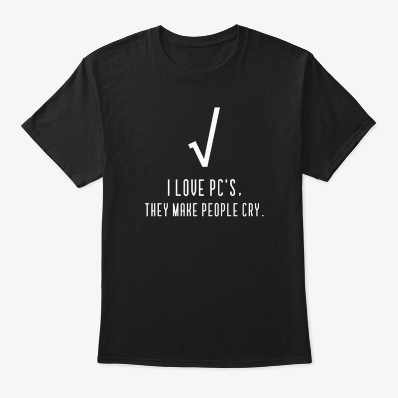 LOVE PC's Graphic Humor Novelty Tee