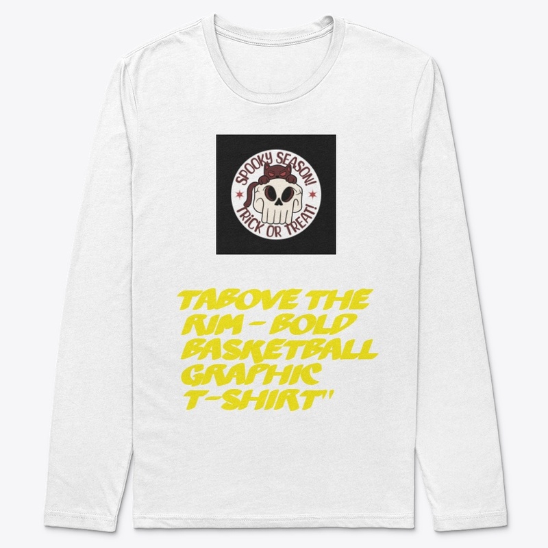 Above the Rim - Bold Basketball Graphic 