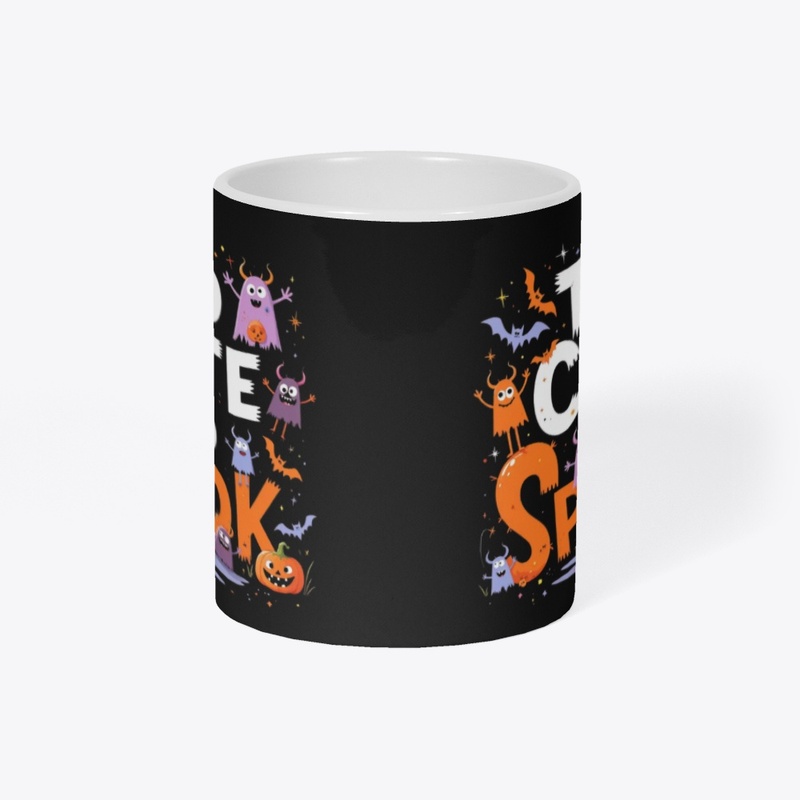 Too Cute to Spook Adorable Halloween Tee